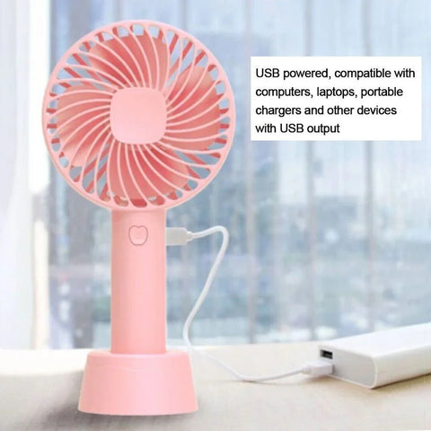 Rechargeable Mini Handheld Portable Fan